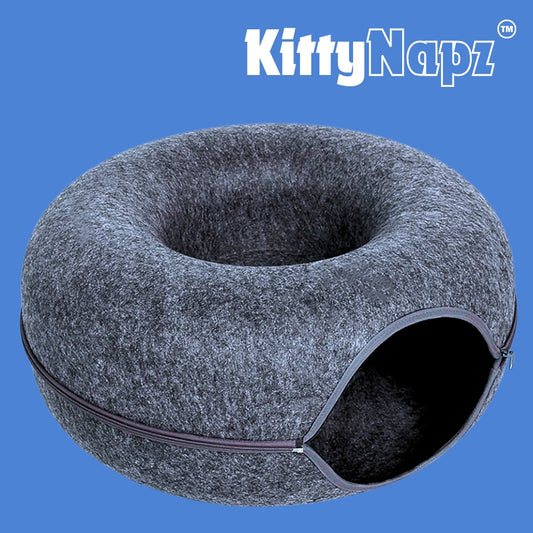 Kitty Napz Cozy Tunnel Bed